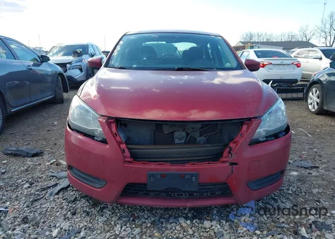 2014 Nissan Sentra Fe+ S/Fe+ Sv/S/Sl/Sr/Sv z USA, uszkodzony, nr VIN 3N1AB7AP3EY229064